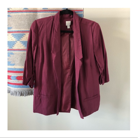 LC Lauren Conrad Jackets & Blazers - EUC | LC Lauren Conrad Maroon/Berry Blazer LC Lauren Conrad Jackets & Blazers - EUC | LC Lauren Conrad Maroon/Berry Blazer